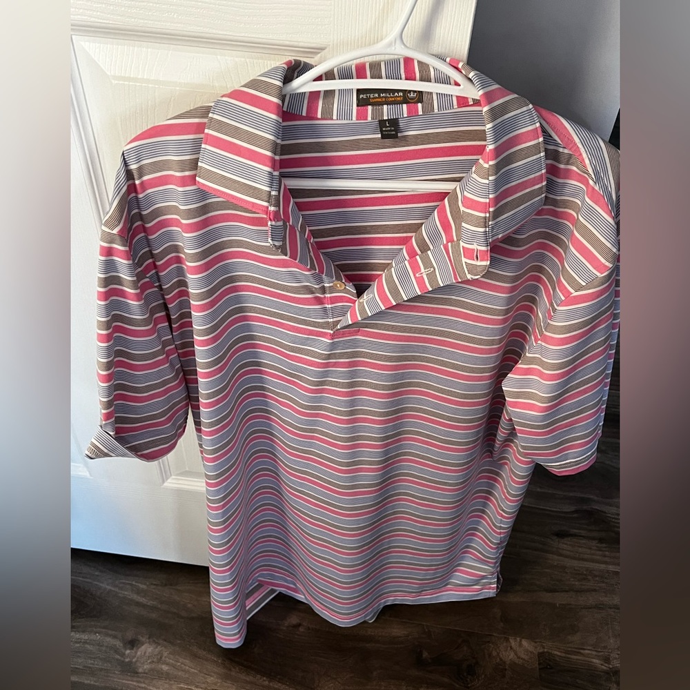 Peter Millar Golf Shirt in Large